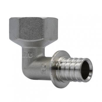 Уголок аксиальный 20 (2,8) х 3/4'' с внутренней резьбой VRT®