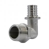 Уголок аксиальный 20 (2,8) х 3/4'' с наружной резьбой VRT®