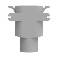 Воздушный клапан скрытого монтажа 50/75 мм ТП-905 Татполимер