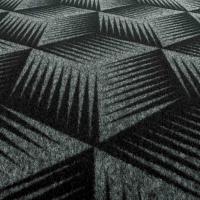 Коврик влаговпитывающий "Фокус" 50*100 см серый, ворс 5мм