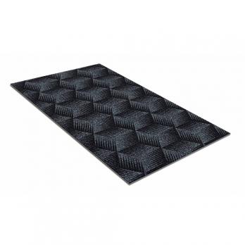 Коврик влаговпитывающий "Фокус" 50*100 см серый, ворс 5мм