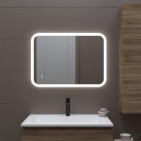 Зеркало MIXLINE "Колорит" ЭКОНОМ 500*600 (ШВ) сенсорный выкл, светодиодная подсветка, универс.крепеж