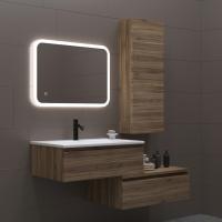 Зеркало MIXLINE "Колорит" ЭКОНОМ 500*600 (ШВ) сенсорный выкл, светодиодная подсветка, универс.крепеж