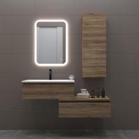 Зеркало MIXLINE "Колорит" ЭКОНОМ 500*700 (ШВ) сенсорный выкл, светодиодная подсветка, универс.крепеж