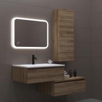 Зеркало MIXLINE "Колорит" ЭКОНОМ 500*700 (ШВ) сенсорный выкл, светодиодная подсветка, универс.крепеж