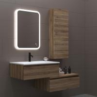 Зеркало MIXLINE "Колорит" ЭКОНОМ 500*700 (ШВ) сенсорный выкл, светодиодная подсветка, универс.крепеж