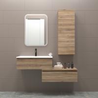 Зеркало MIXLINE "Колорит" ЭКОНОМ 500*700 (ШВ) сенсорный выкл, светодиодная подсветка, универс.крепеж