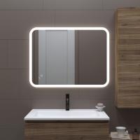 Зеркало MIXLINE "Колорит" ЭКОНОМ 600*800 (ШВ) сенсорный выкл, светодиодная подсветка, универс.крепеж