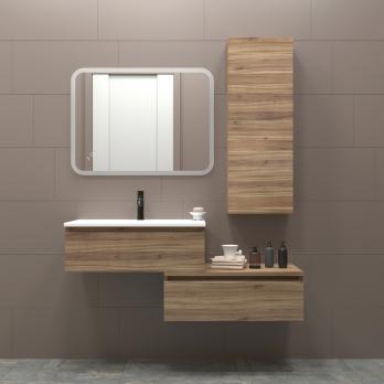 Зеркало MIXLINE "Колорит" ЭКОНОМ 600*800 (ШВ) сенсорный выкл, светодиодная подсветка, универс.крепеж