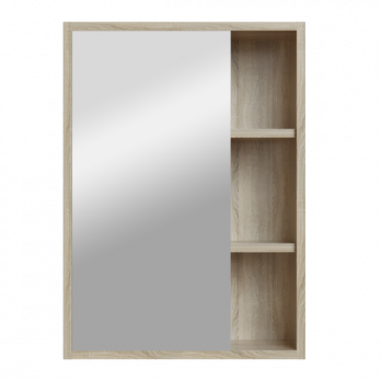 Зеркальный шкаф "МИЛТОН-50" Дуб сонома (ЛДСП)