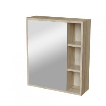 Зеркальный шкаф "МИЛТОН-60" Дуб сонома (ЛДСП)