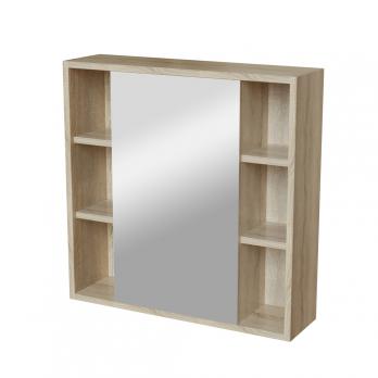 Зеркальный шкаф "МИЛТОН-70" Дуб сонома (ЛДСП)