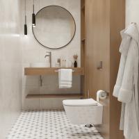 Унитаз подвесной безободковый WAVE EGO Tornado3.0 сид. дюропласт, м/л, быстр, БЕЛЫЙ глянец (XL)