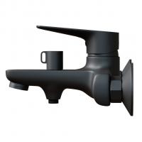 Смеситель для ванны 35k MIXLINE ML14-01BL ЧЕРНЫЙ