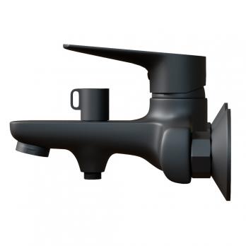 Смеситель для ванны 35k MIXLINE ML14-01BL ЧЕРНЫЙ