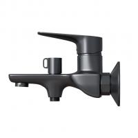 Смеситель для ванны 35k MIXLINE ML14-01GR ГРАФИТ