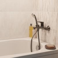 Смеситель для ванны 35k MIXLINE ML14-01GR ГРАФИТ