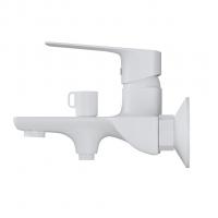 Смеситель для ванны 35k MIXLINE ML15-01W БЕЛЫЙ