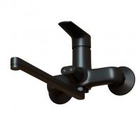 Смеситель для ванны и раковины 35k MIXLINE ML14-02BL ЧЕРНЫЙ