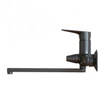 Смеситель для ванны и раковины 35k MIXLINE ML14-02GR ГРАФИТ