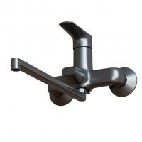 Смеситель для ванны и раковины 35k MIXLINE ML14-02GR ГРАФИТ