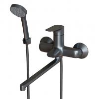 Смеситель для ванны и раковины 35k MIXLINE ML14-02GR ГРАФИТ