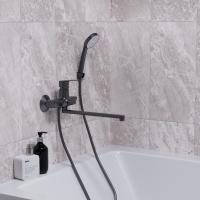 Смеситель для ванны и раковины 35k MIXLINE ML15-02GR ГРАФИТ