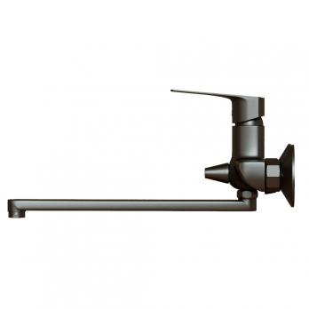 Смеситель для ванны и раковины 35k MIXLINE ML15-02GR ГРАФИТ