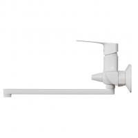 Смеситель для ванны и раковины 35k MIXLINE ML15-02W БЕЛЫЙ