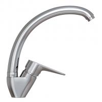 Смеситель для кухни 35k MIXLINE ML14-031 высокий излив б/отв боковая п/гайку (без подводки)