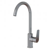 Смеситель для кухни 35k MIXLINE ML14-032 высокий излив б/отв боковая п/гайку (без подводки)