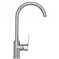 Смеситель для кухни 35k MIXLINE ML15-031 высокий излив б/отв боковая п/гайку (без подводки)