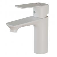 Смеситель для раковины 40k MIXLINE ML15-04W б/отв п/гайку (без подводки) БЕЛЫЙ