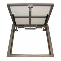 Люк скрытого монтажа ревизионный "под плитку" серия FLOOR 120/80 LYUKER