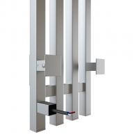 Полотенцесушитель MIXLINE MOON QUADRO MATT СHROME 120/15 (таймер,484 Вт) электрический МАТОВЫЙ ХРОМ