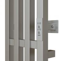 Полотенцесушитель MIXLINE MOON QUADRO MATT СHROME 120/15 (таймер,484 Вт) электрический МАТОВЫЙ ХРОМ