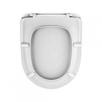 Сиденье д/унитаза  WAVE W-CK-3d дюропласт БЕЛЫЙ глянец (Хит,Идеал,Атлантик) 03