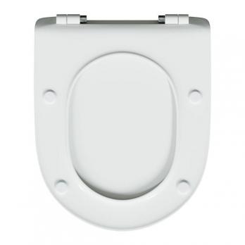Сиденье д/унитаза  WAVE W-GA-5dml дюропласт slim, микролифт, БЕЛЫЙ глянец (Nordic,Cetus,L3W,L1W) 05