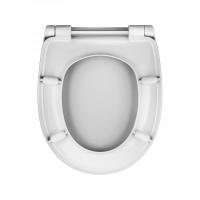 Сиденье д/унитаза  WAVE W-S-2d дюропласт БЕЛЫЙ глянец (Бореаль,Сенатор) 07