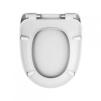 Сиденье д/унитаза  WAVE W-SC-4dml дюро/лифт/съем БЕЛЫЙ глянец (Бореаль,Хит,Мерида,Eco) 09