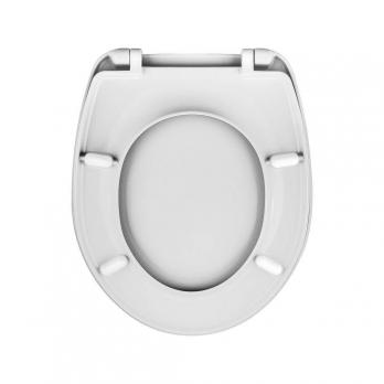 Сиденье д/унитаза  WAVE W-SJC-4d дюропласт БЕЛЫЙ глянец (Сенатор,Цезарь,Прима,Baltic) 14