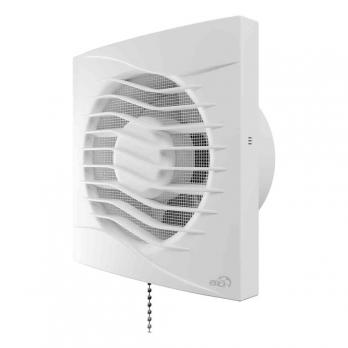Вентилятор вытяжной  REST 5S C D125 с обратным клапаном,антимоскит сеткой и тяговым выключателем ERA