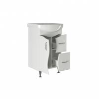 Тумба д/ванной "КЛАССИК-50" под рак.Уют-50 (ROSA) (ПВХ) (разбор)