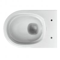 Унитаз подвесной "Art" безободковый (сид. дюро м/лифт slim, clip up) (Sanita Luxe)