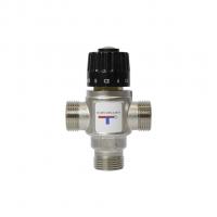 Клапан термосмесительный 1'' нар/нар/нар боковое смешение 35-60 град VRT