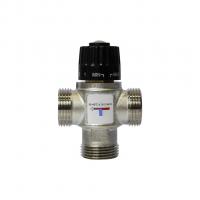 Клапан термосмесительный 3/4'' нар/нар/нар боковое смешение 35-60 град VRT