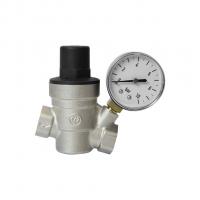 Редуктор давления мембранный 1/2" диап регул: 1,0 - 6,0 бар с манометром VRT