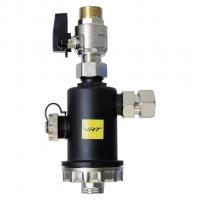 Фильтр самоочищающийся магнитный  3/4'' вн/вн дешламатор для котла , корпус черн. пластик VRT