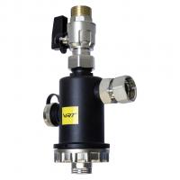 Фильтр самоочищающийся магнитный  3/4'' вн/вн дешламатор для котла , корпус черн. пластик VRT