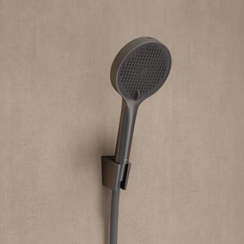 Лейка для душа IDDIS AIG4FG0i18 "Aiger" D120мм, 4 режима, ГРАФИТ матовый, коробка